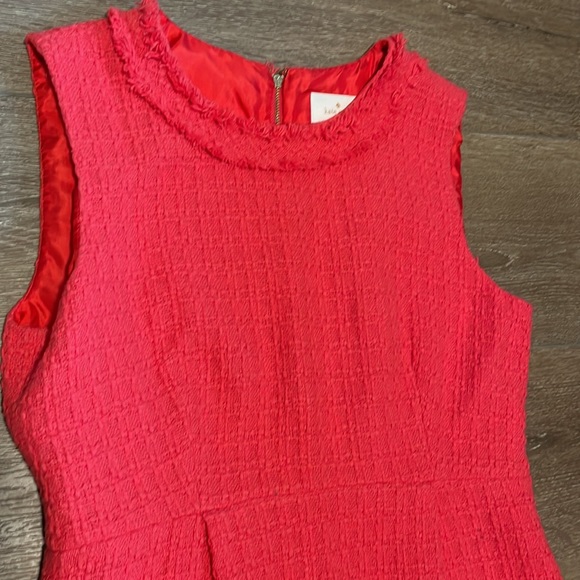 Kate Spade ♠️ Coral Shift Dress - Picture 2 of 8